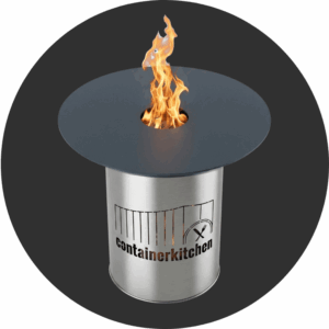 Open-Flame-Grill für Catering in München